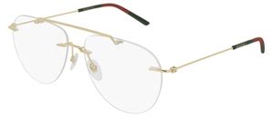 Gucci GG0398O 003 Eyeglasses in Grey 